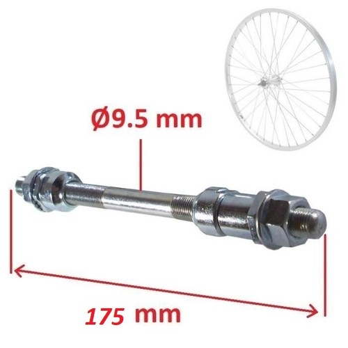 Asse perno mozzo ruota x - ruota,